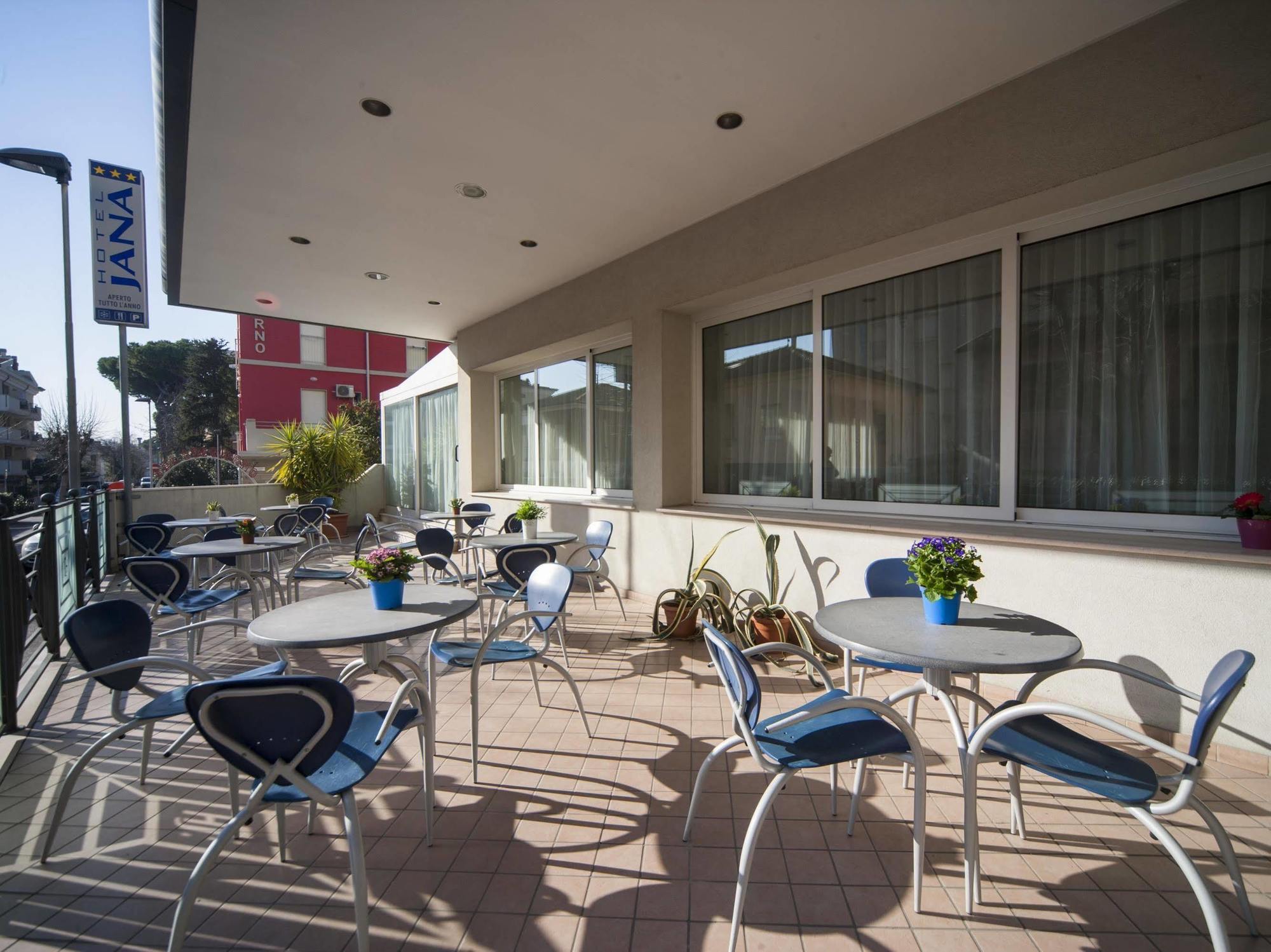 Hotel Jana Rímini Exterior foto